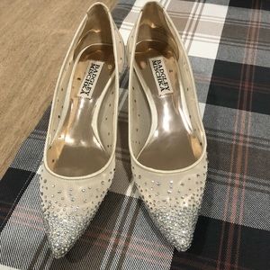 Badgley Mischka Bridal heels